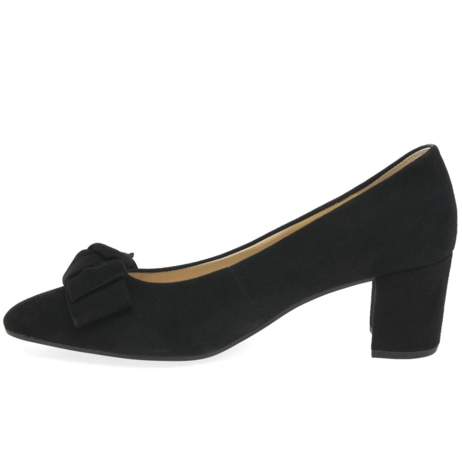 Escarpins Femme Kesh En Daim Noir Gabor | Exclusif
